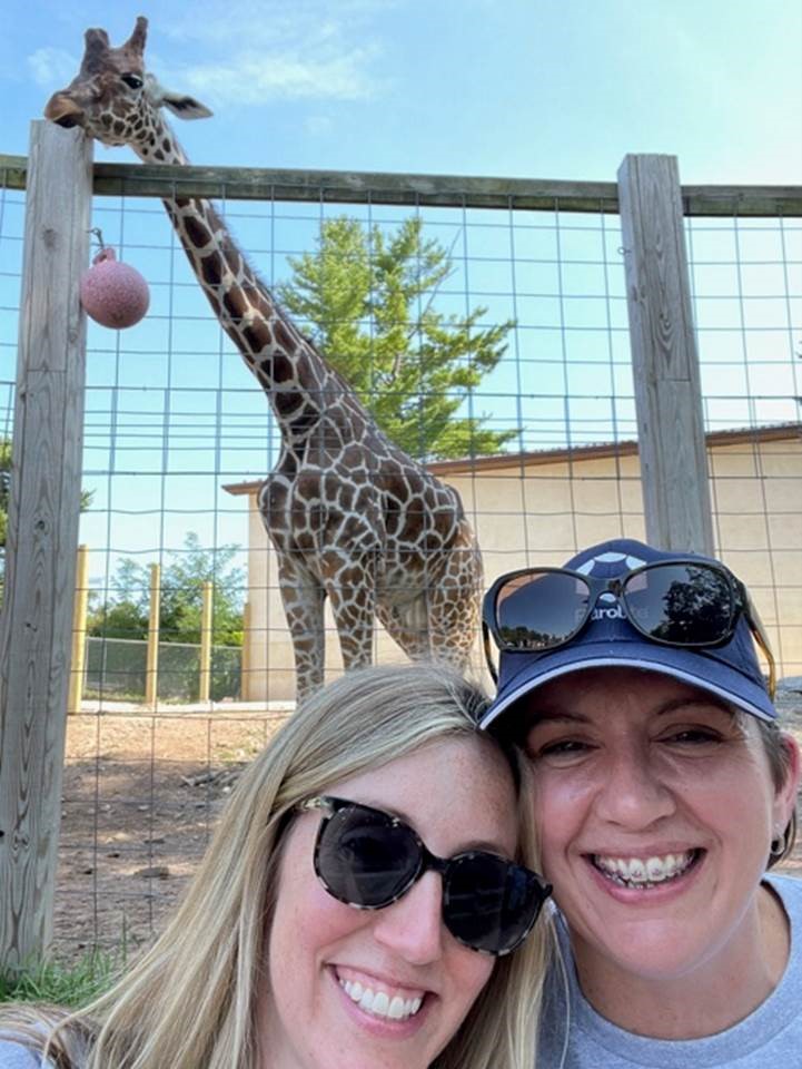 Alexis and Holly and tall friend
