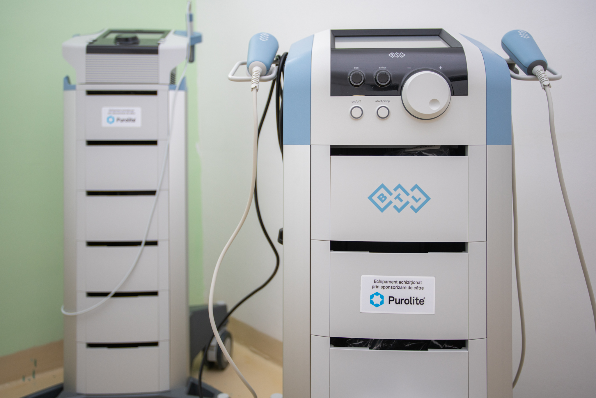 Purolite-sponsored medical equipment